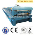 colour steel metal high rib roofing tile ridge cap panel roll forming machine